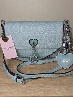 Juicy Couture Frosty Green The Bubble Pop Crossbody Bag